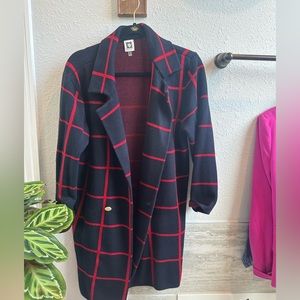 WORN ONCE Gorgeous Long Sweater Blazer Coat